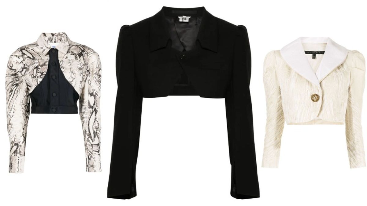 Diseños de Mugler, Noir Kei Ninomiya y Shiatzy Chen / Fotos: Farfetch