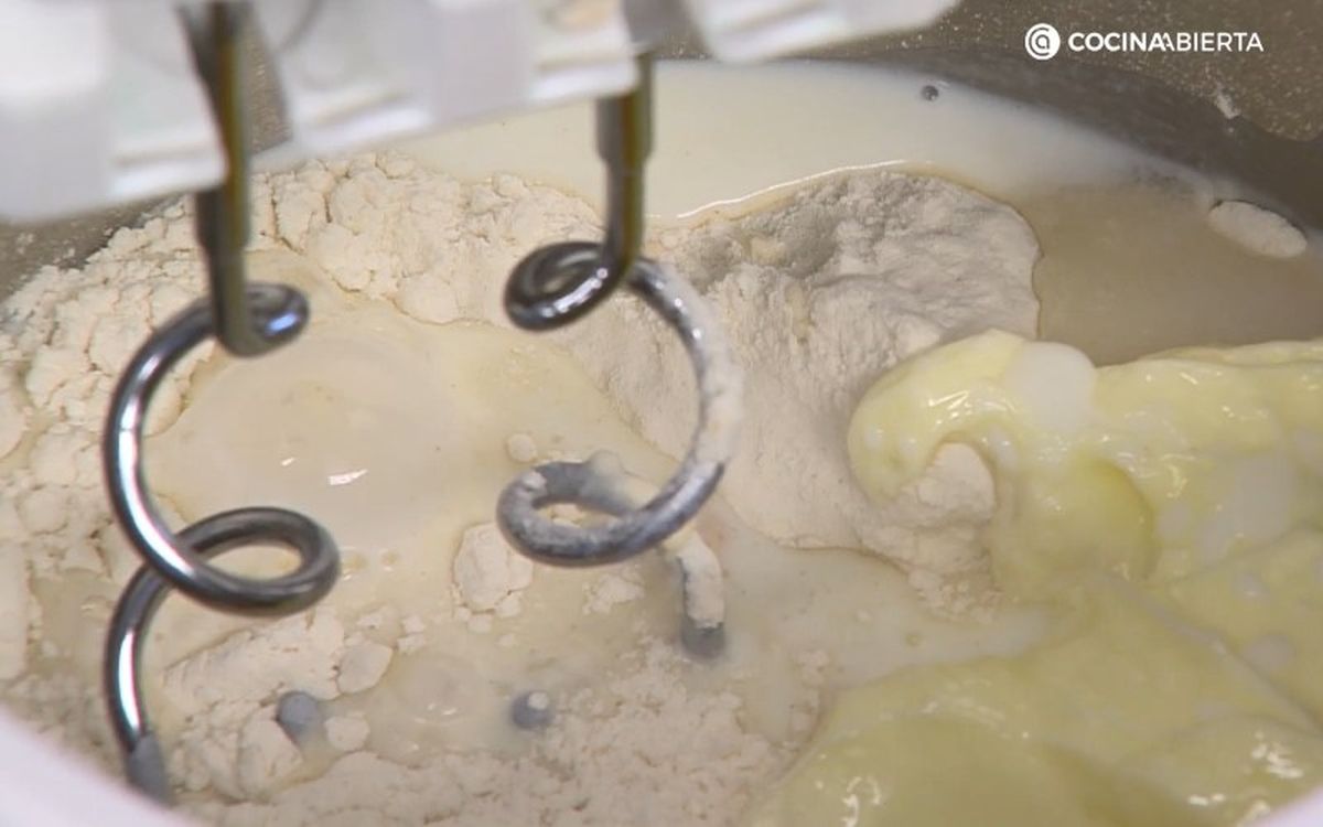 Es importante que la masa quede suave y elástica