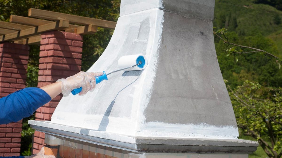 Bricomania 704 Pintar chimenea de exterior p5