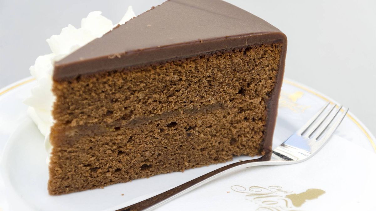 Tarta Sacher original en el Hotel Sacher