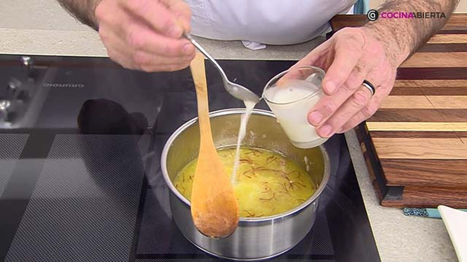 receta mojarra salsa azafran ka paso 2