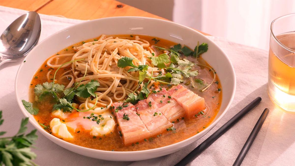 Receta de ramen, la sopa japonesa tradicional   paso 6