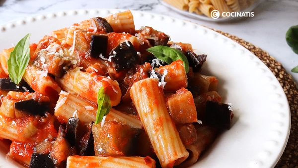 receta pasta alla norma paso 6