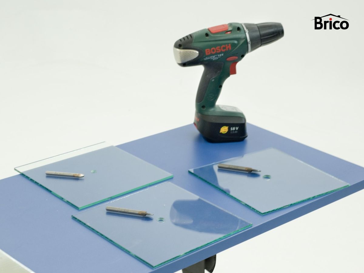 Hacer agujeros en cristales