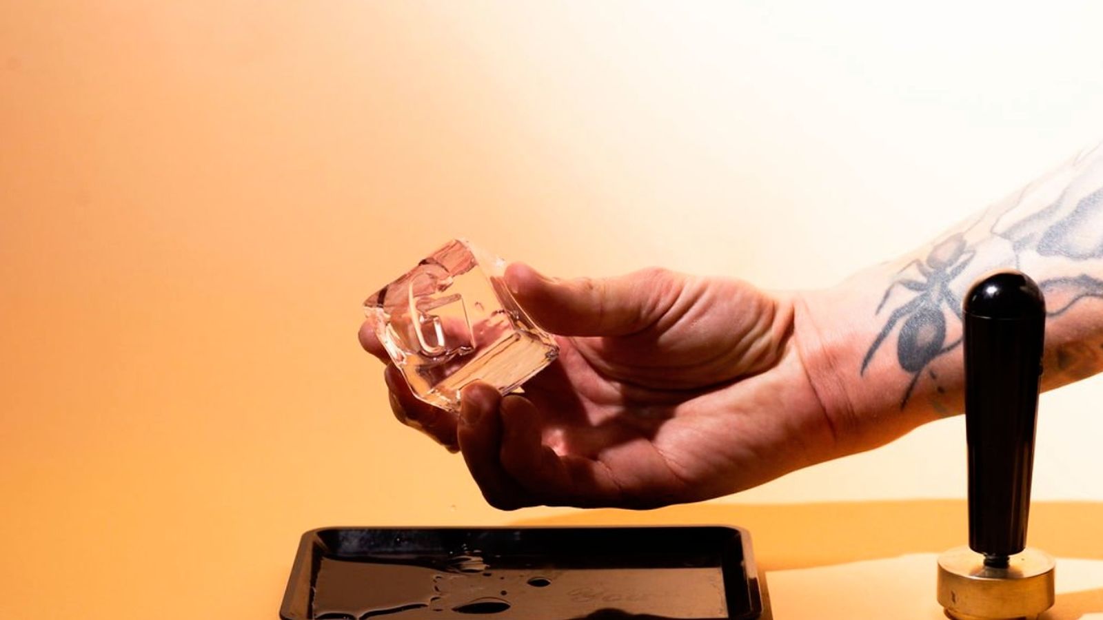 La empresa californiana también fábrica esculturas de hielo