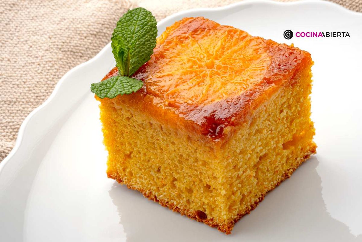 Un postre esponjoso, fresco y lleno de sabor cítrico