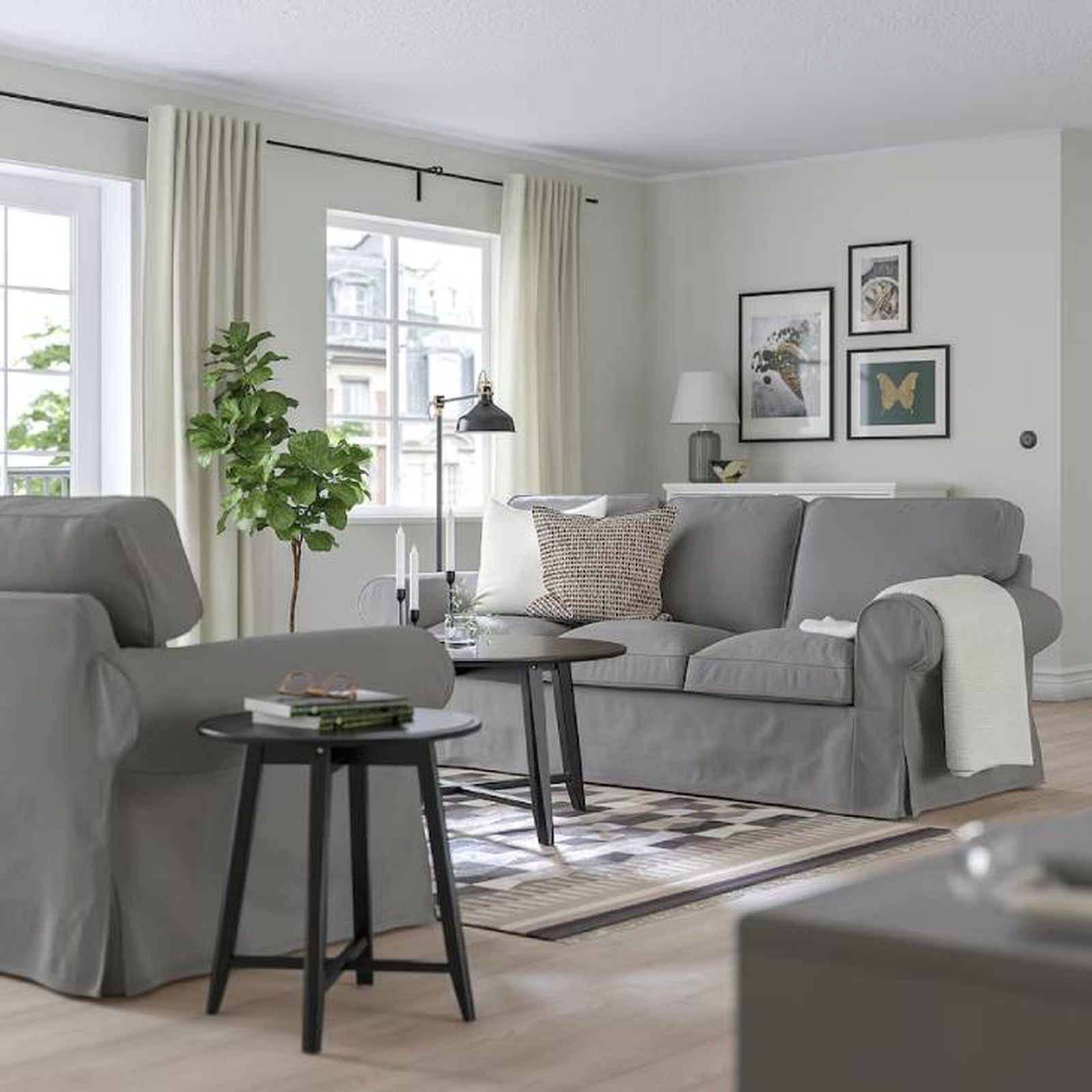 sofa ektorp gris ikea