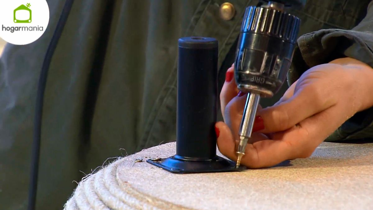 feria hogarmania manualidades puff neumatico cuerda paso10