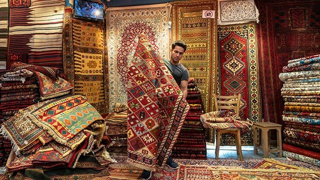 alfombras persas piezas artesanales