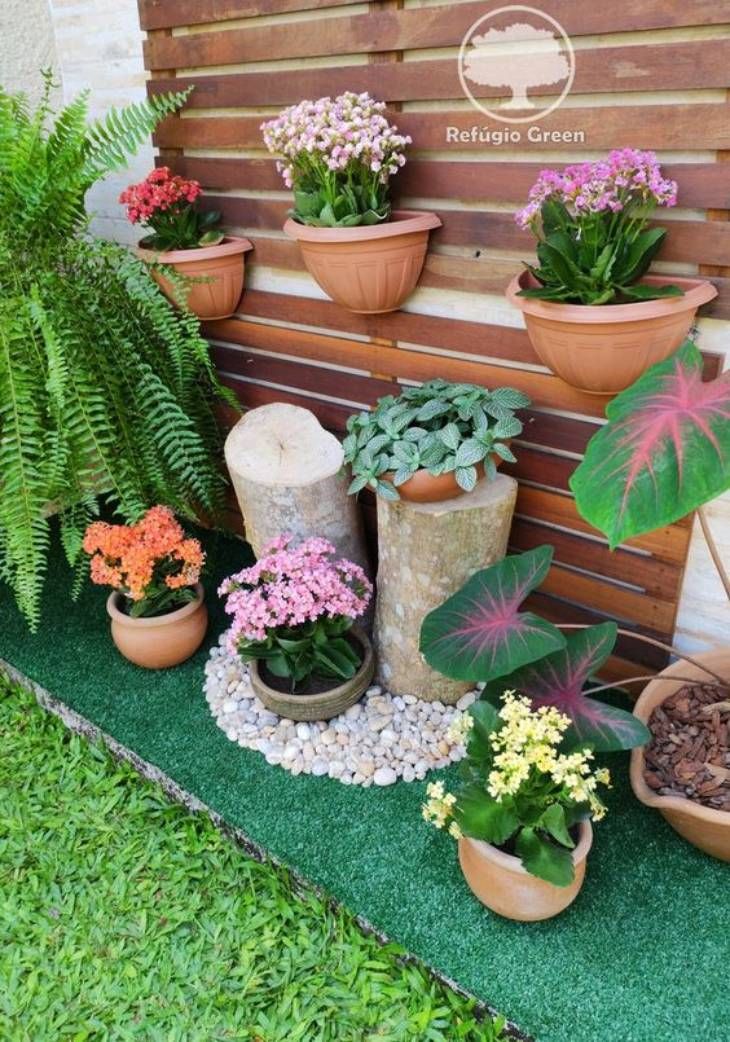 jardin pequeno flores