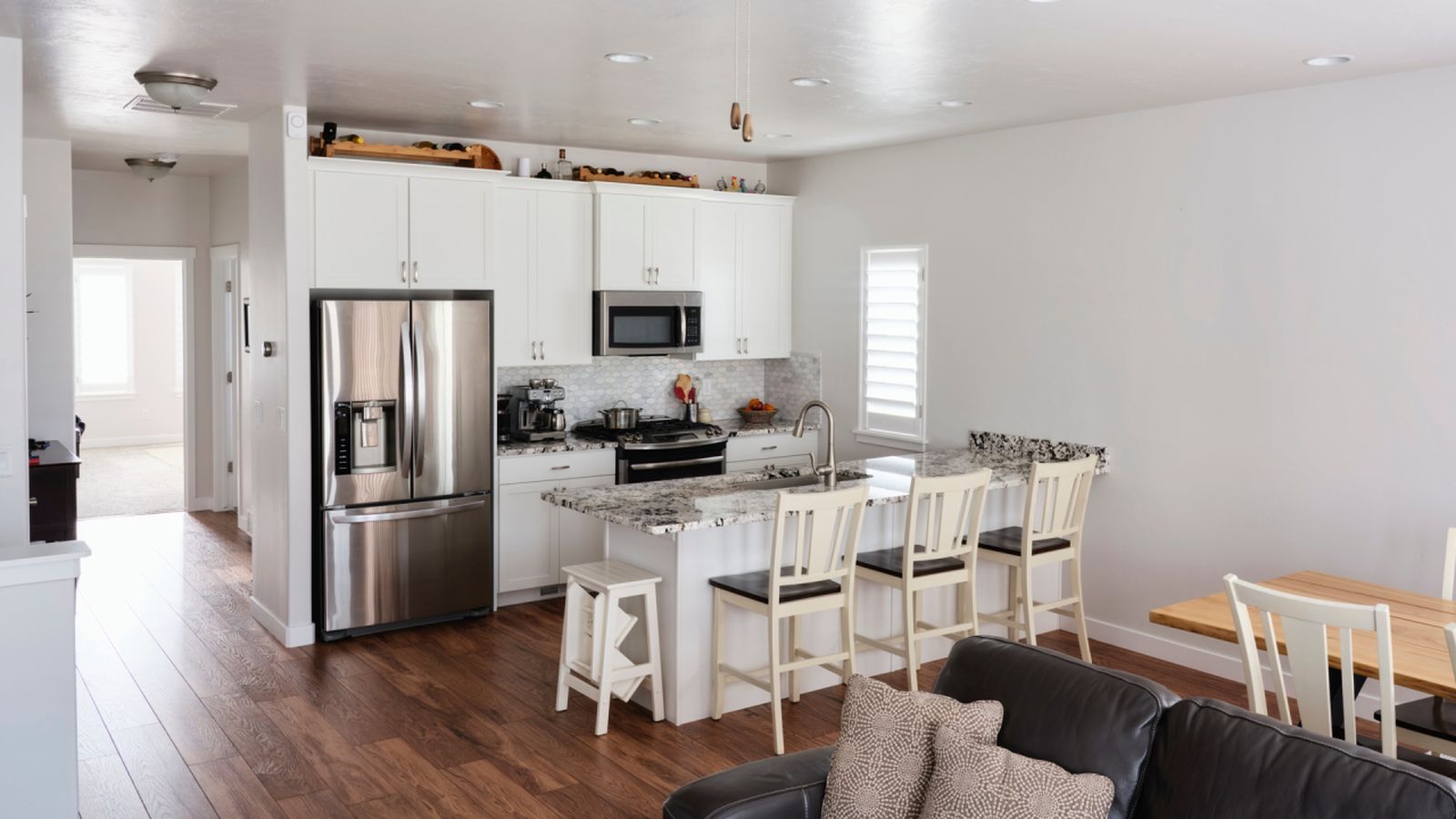 integrar salon cocina pasillo