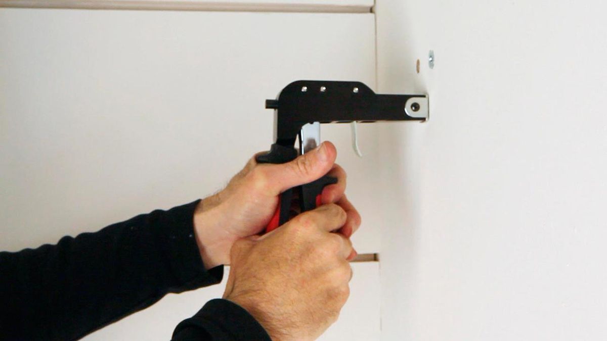 Tacos metálicos de expansión paso 8