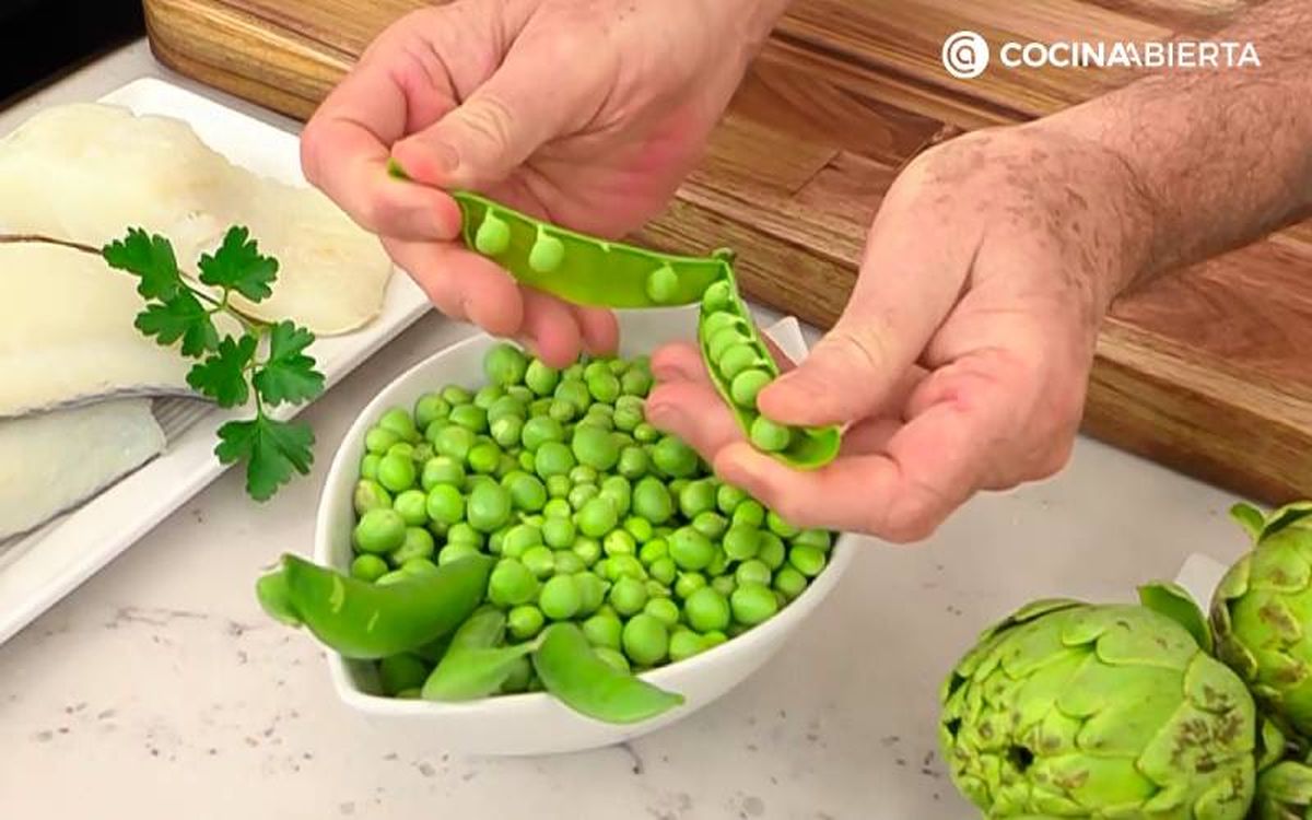 Los guisantes secos son legumbre y los frescos se consideran verdura