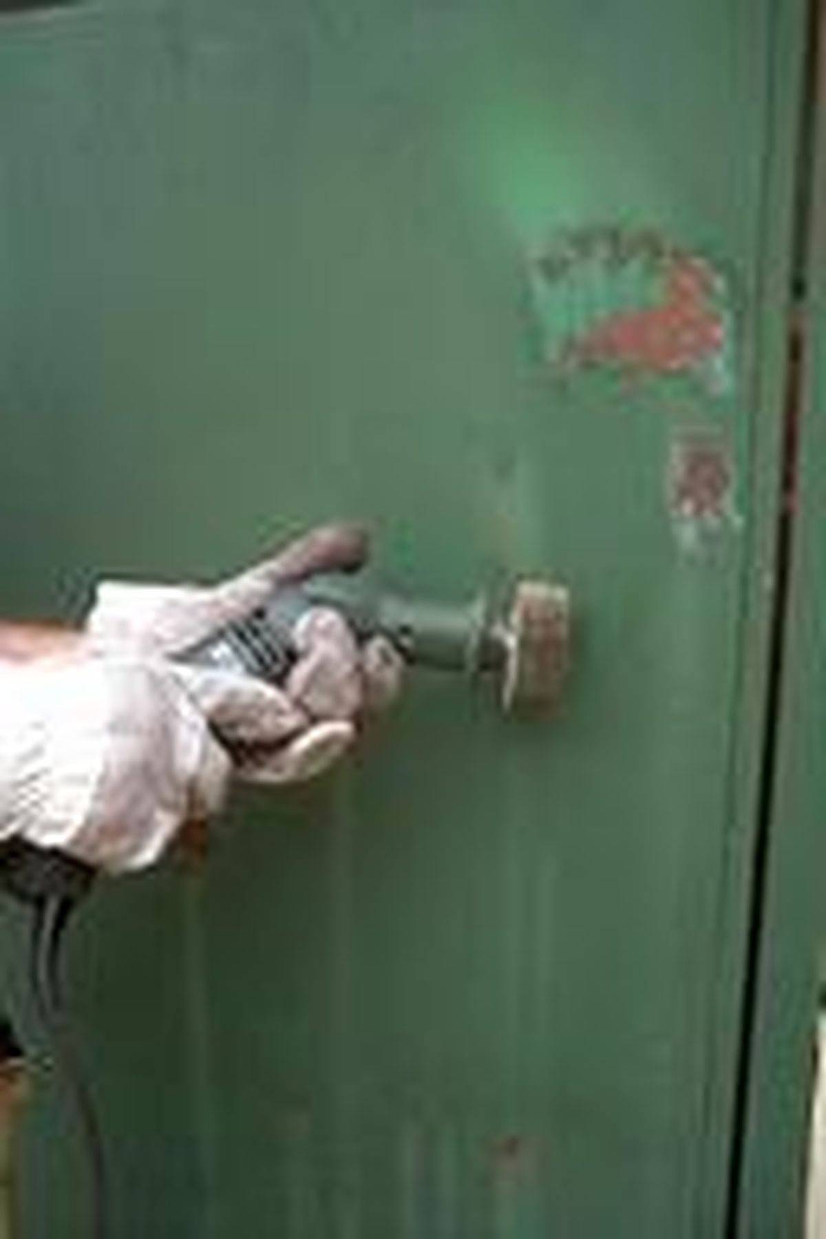 Solución decorativa para puerta de exterior paso 1