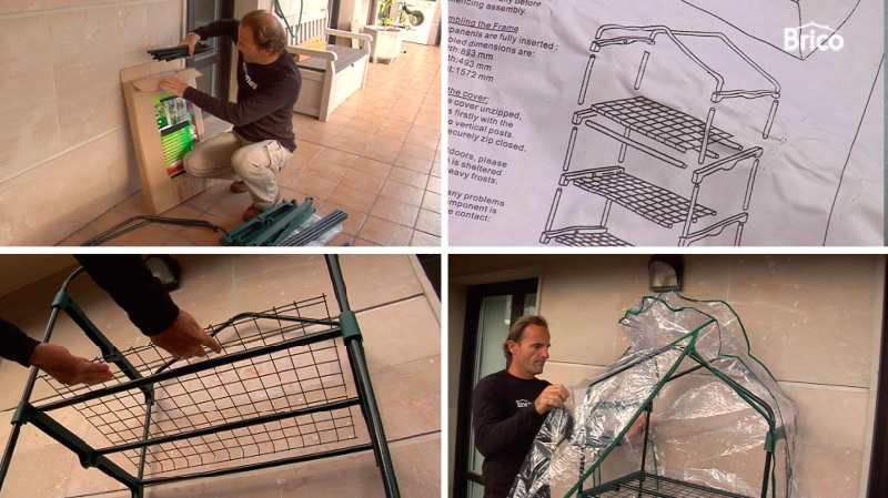 Pasos para montar un invernadero para balcón