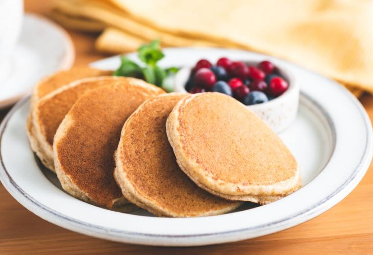 pancakes de harina de almendras