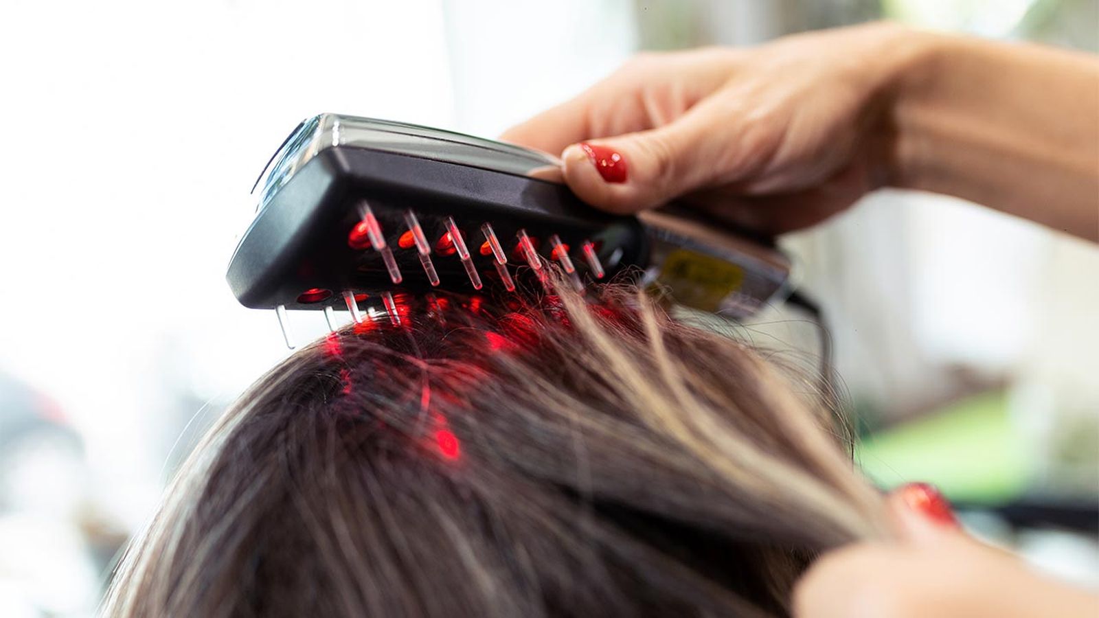 belleza peine laser ultrasonico infrarrojo crecimiento cabello