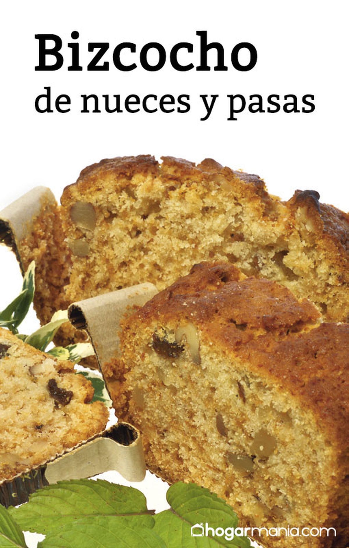 bizcocho nueces recetas