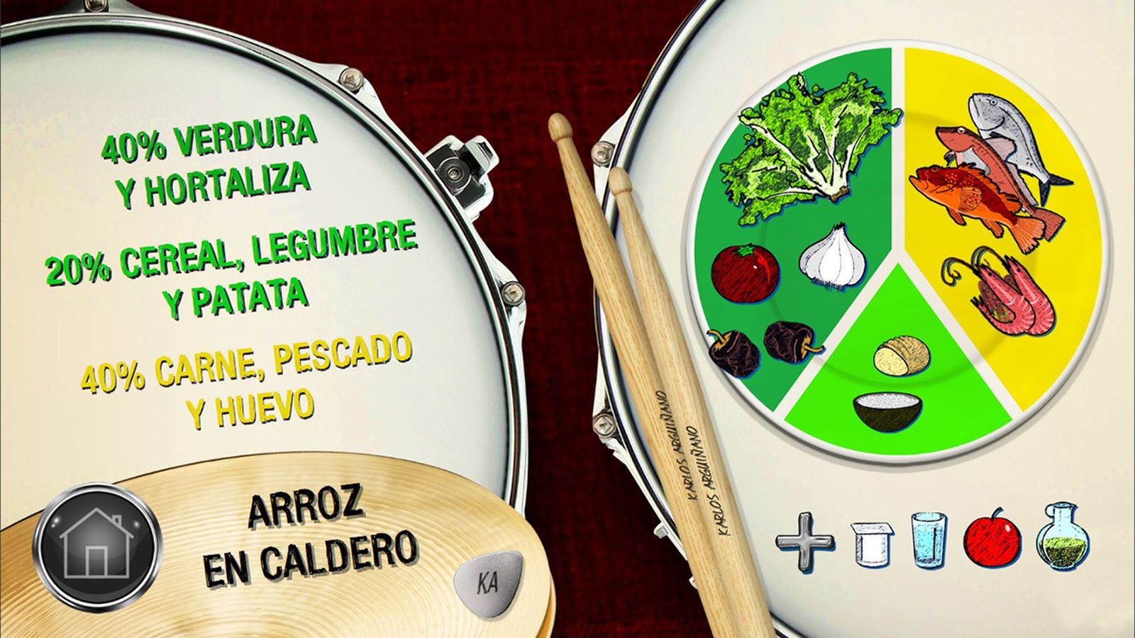 arroz caldero plato