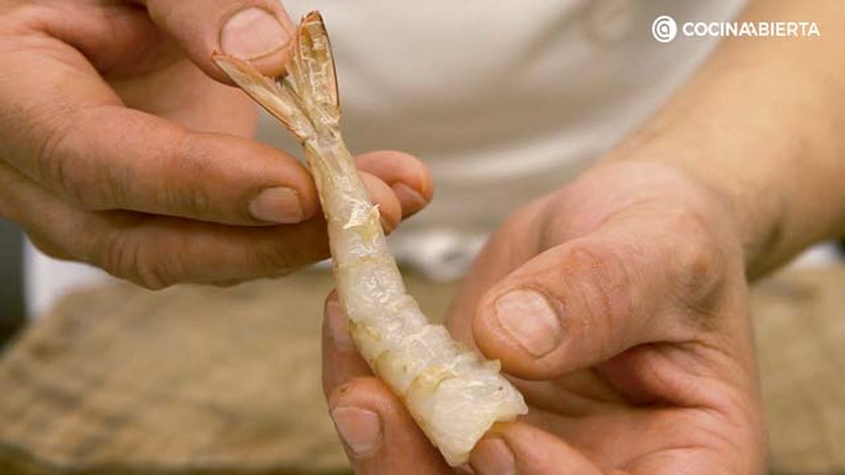 Como pelar gambas y langostinos 4