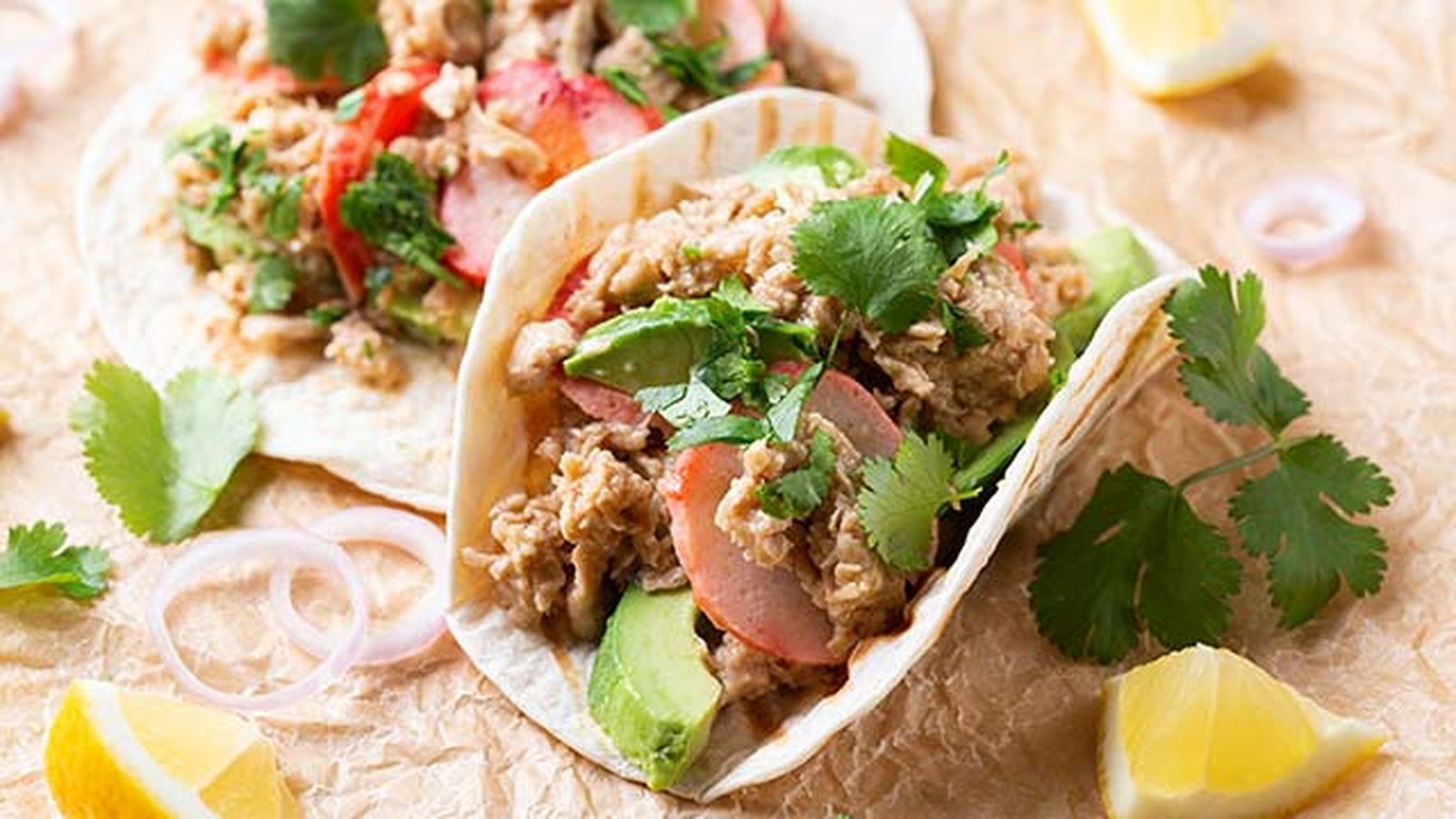 atun vegano wrap