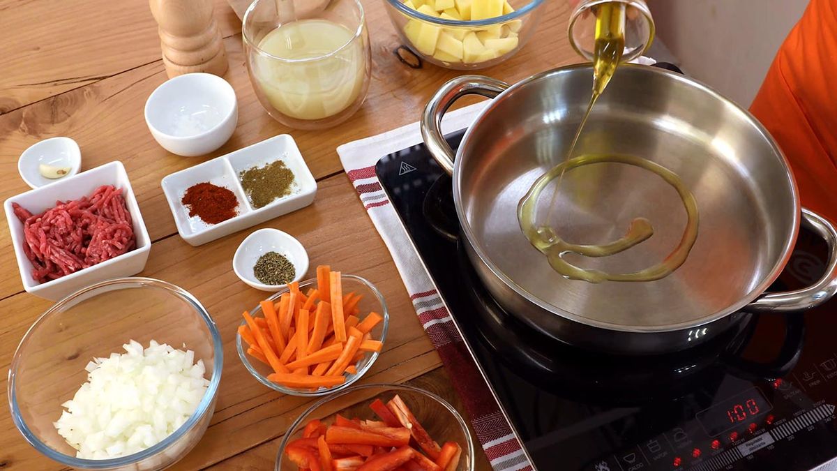 Receta de pantrucas, receta chilena  paso 2