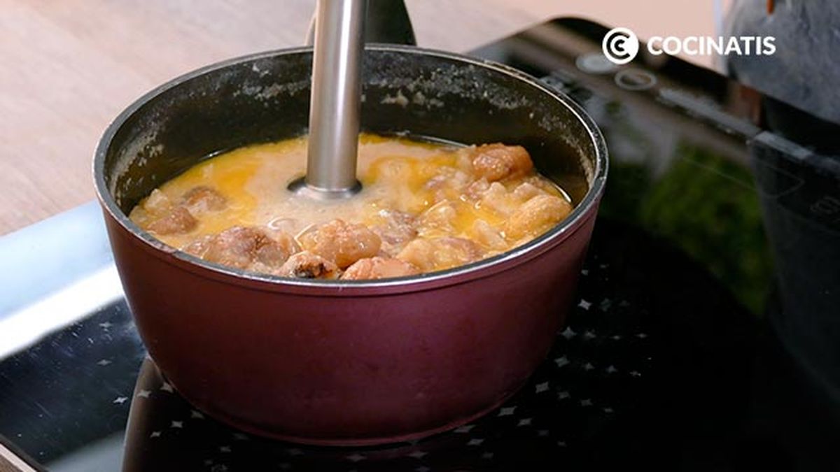 Receta de puré de castañas para acompañar carne  paso 6