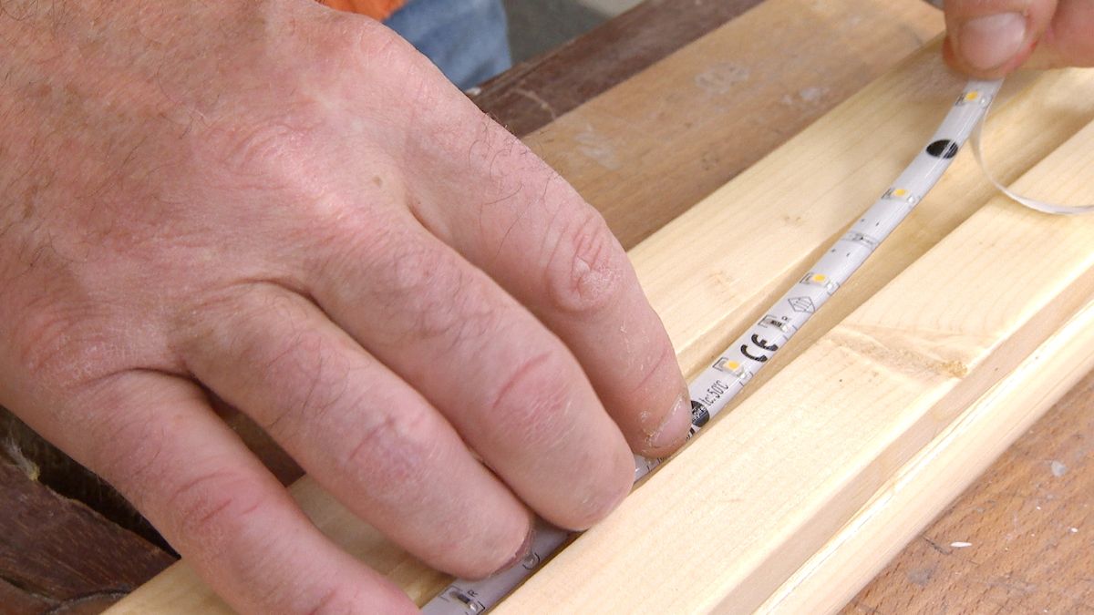 Pasamanos luminoso paso 9