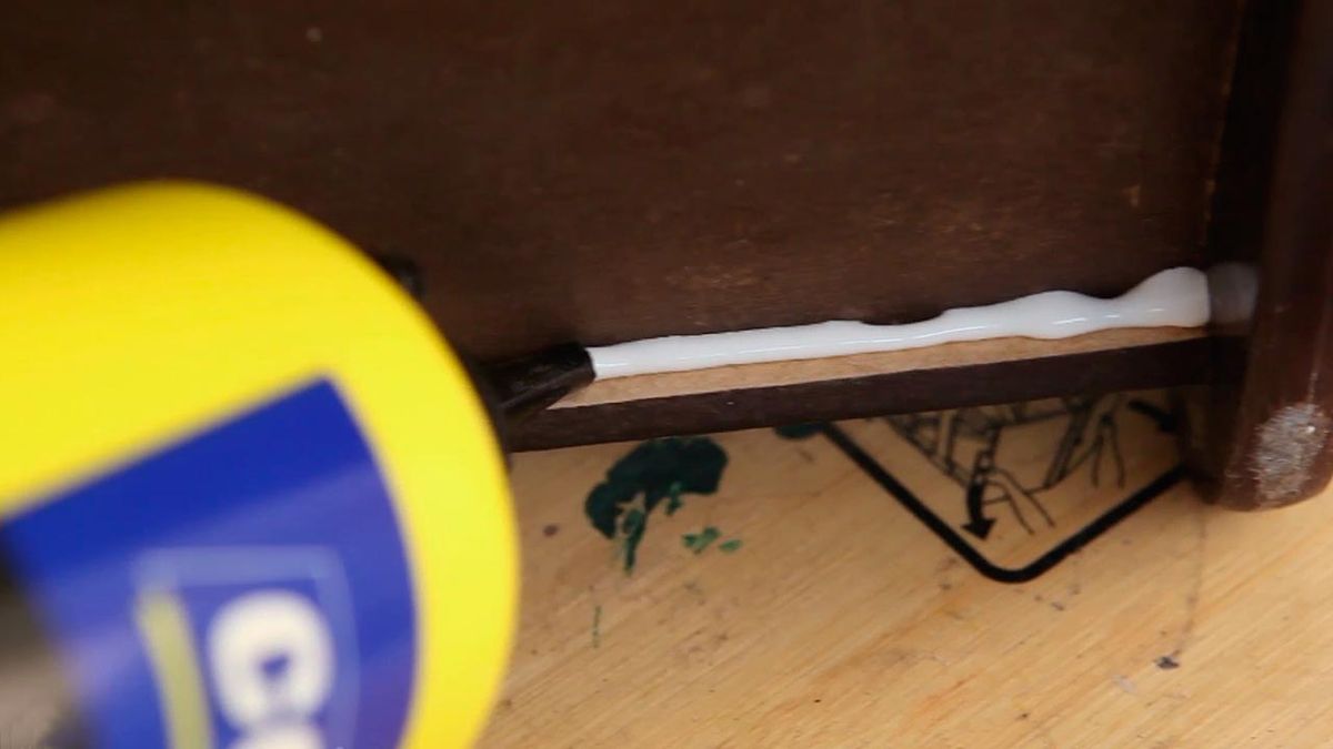 Como arreglar y pintar un revistero de madera paso 2