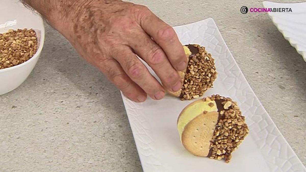 receta sandwich helado ka paso 6