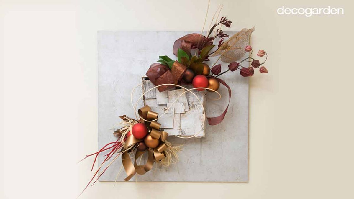 adorno navideno para decorar la pared