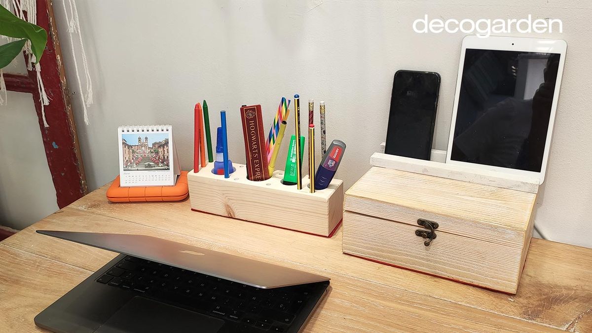 manualidades organizar escritorio