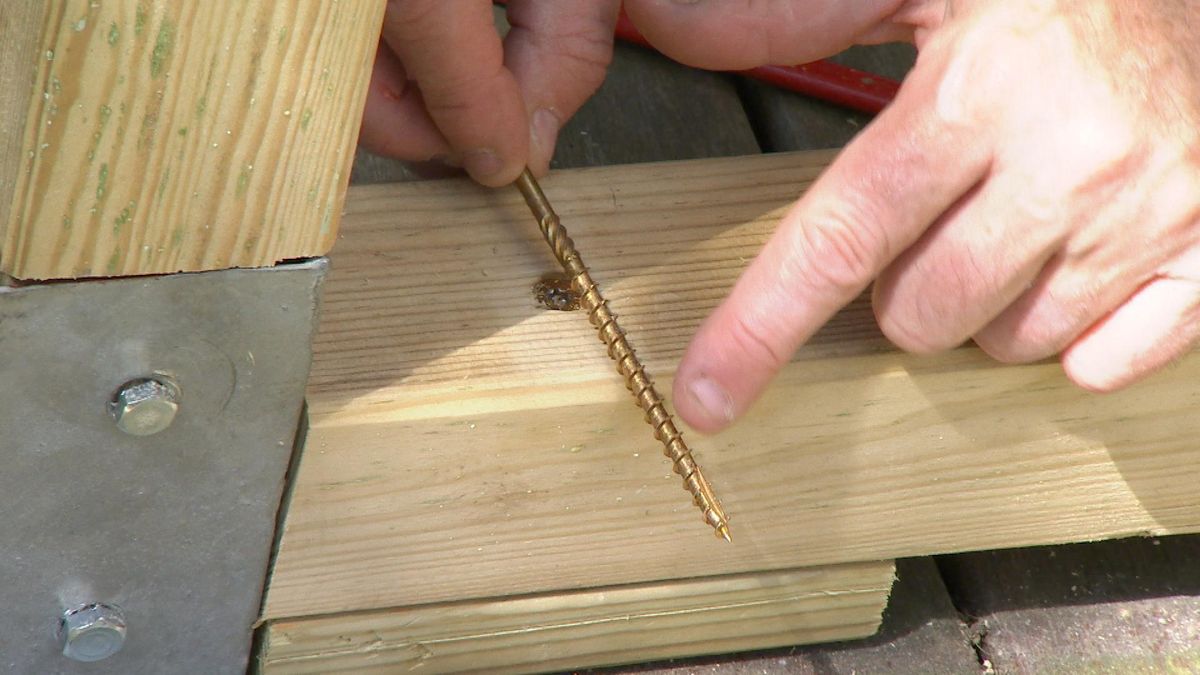 Murete de madera paso 7