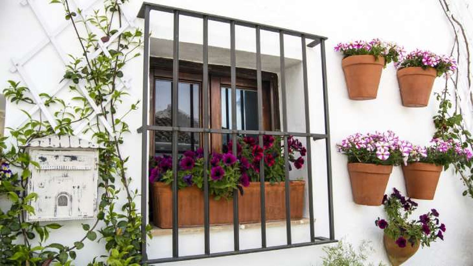 Las verjas o rejas impiden la entrada de intrusos por las ventanas