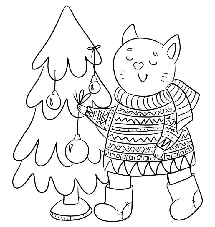 dibujo navidad 9