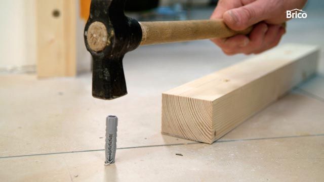 Tabique de madera paso 7