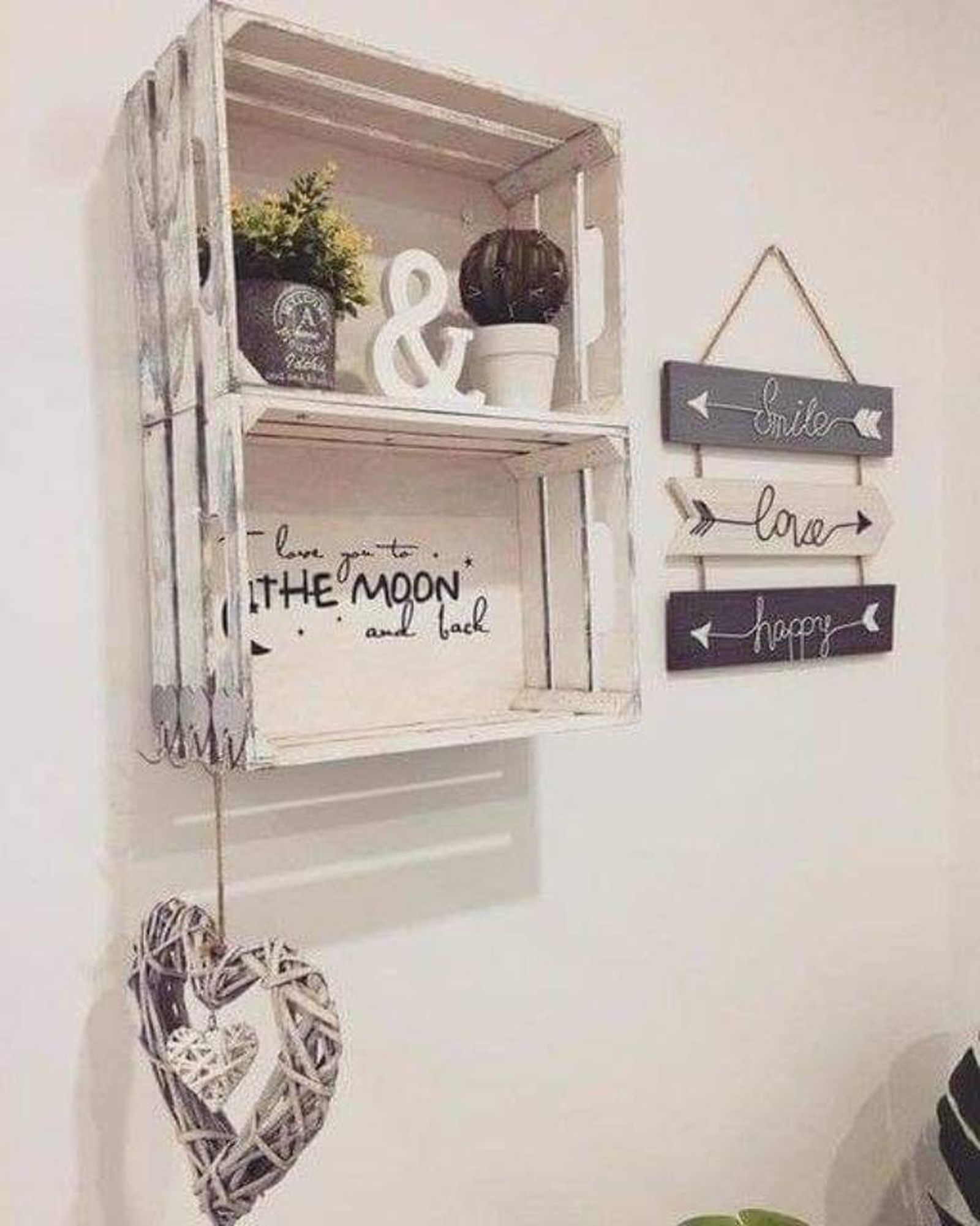22 reutilizar maeriales dormitorio pared pinterest