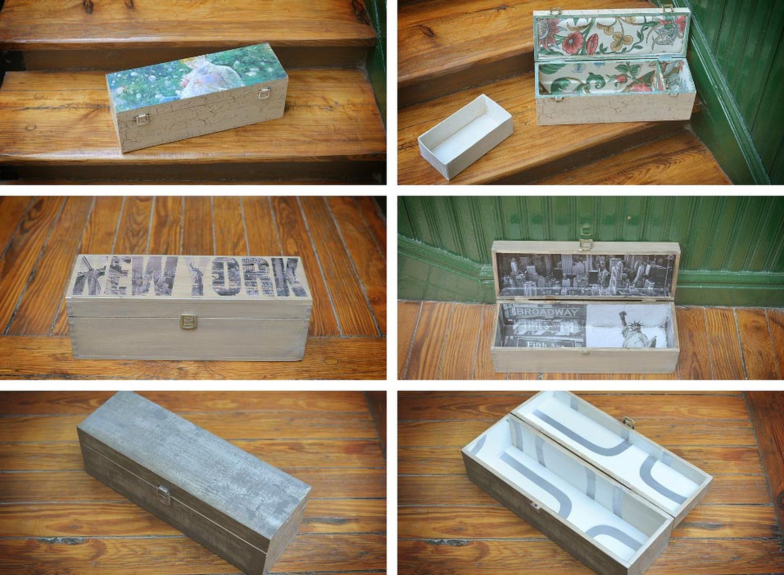 Ideas DIY para reciclar cajas de madera 3