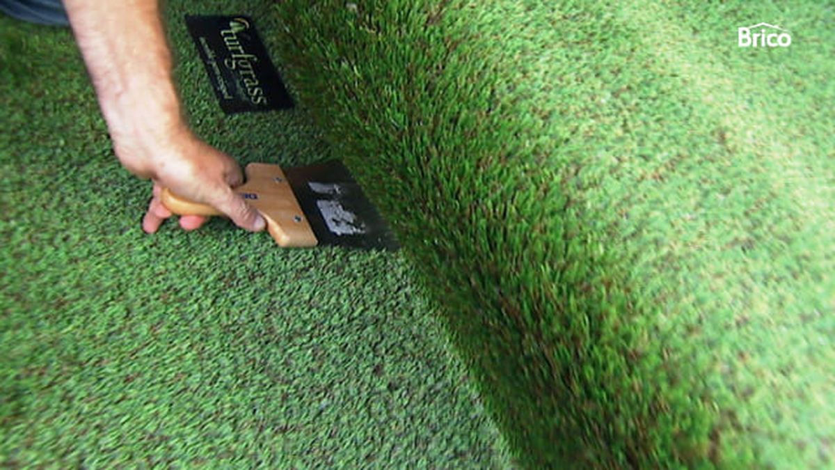 Bricomania 745 como colocar cesped artificial paso 5
