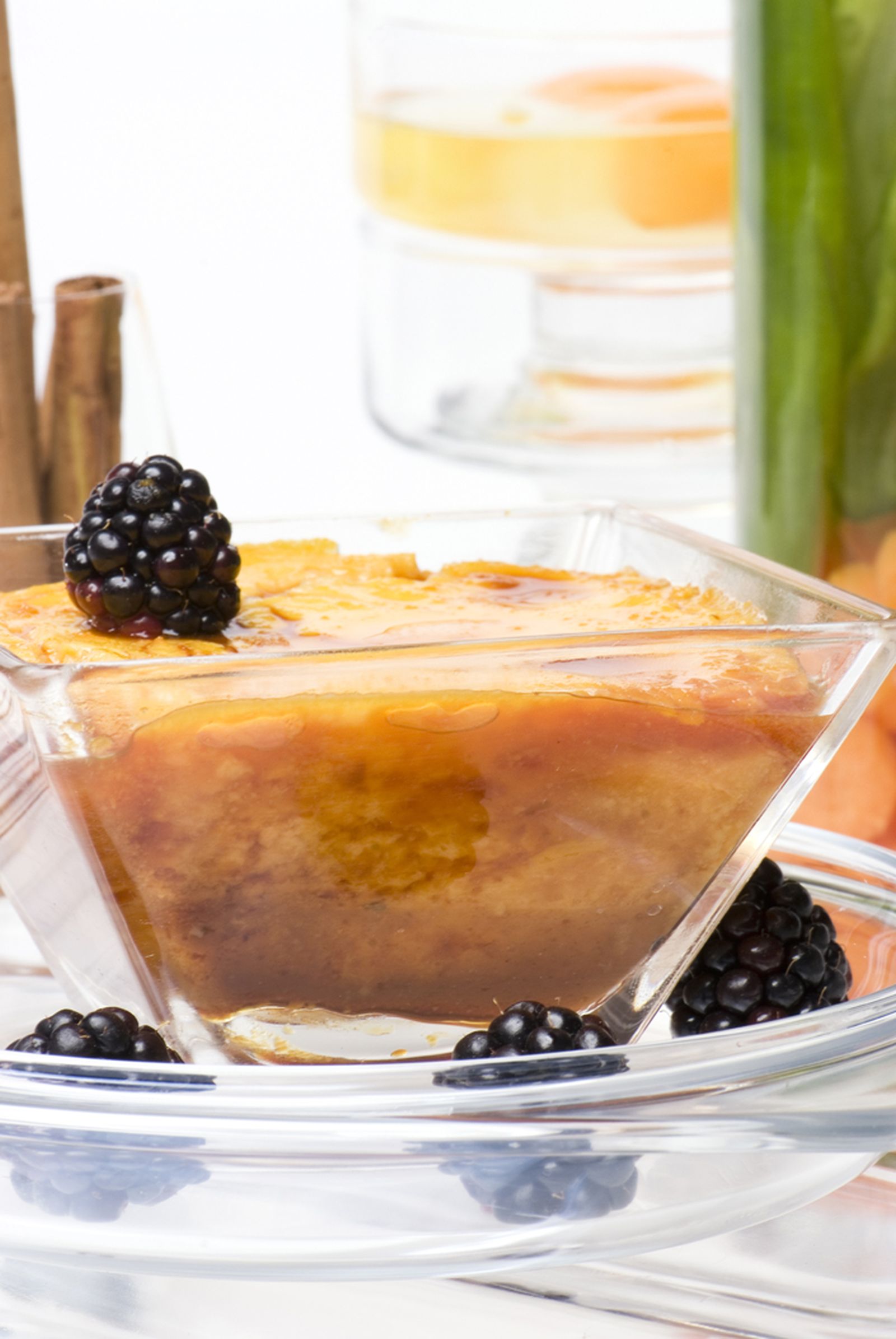 flan de zahanahoria y...