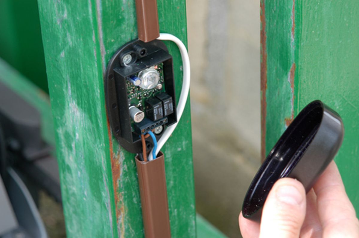 Verja automatizada paso 18