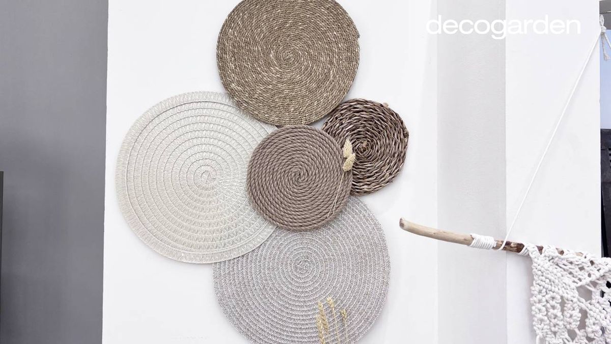 platos fibras naturales