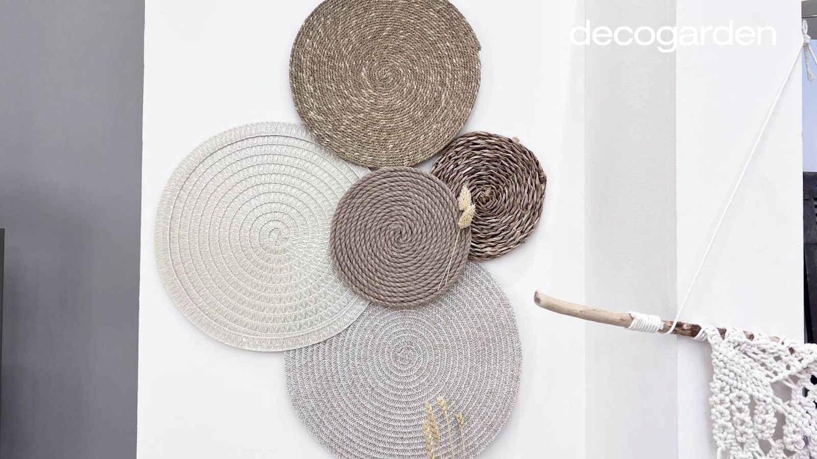 platos fibras naturales