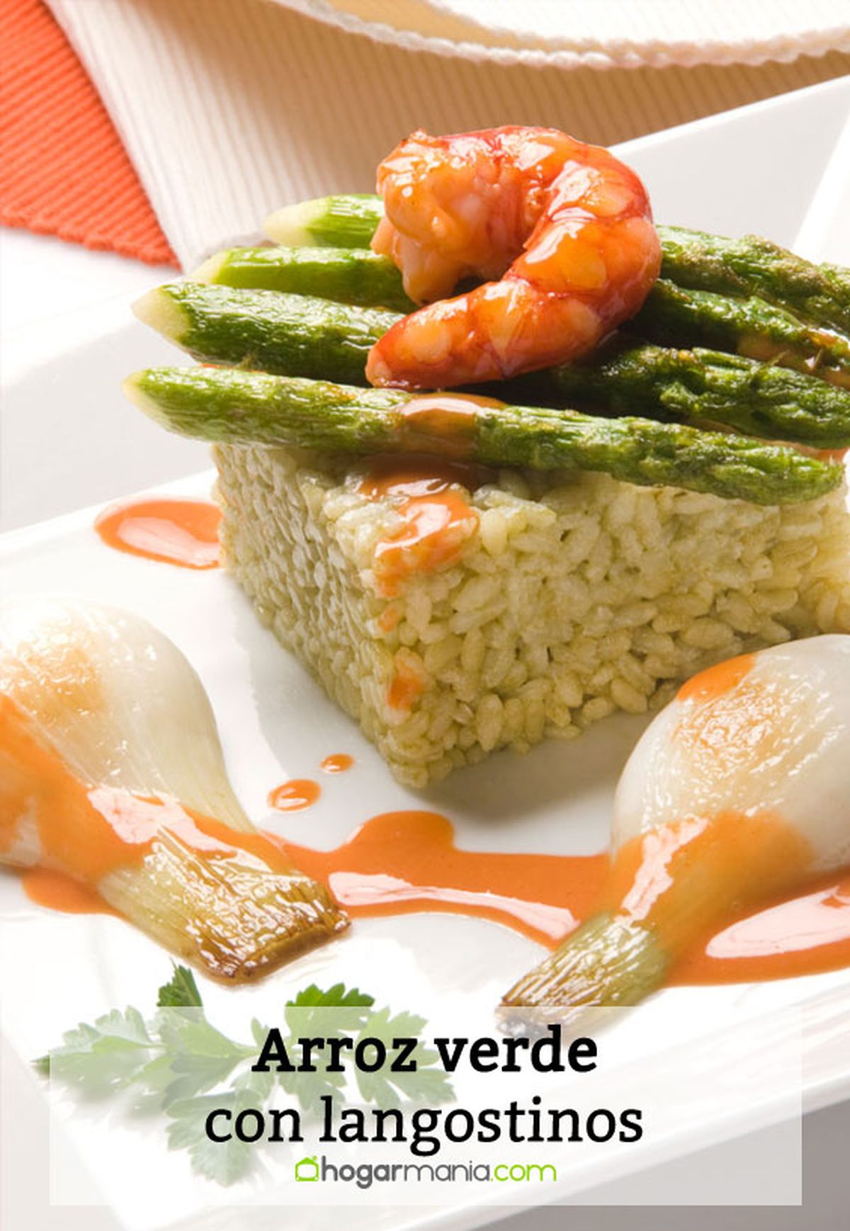 arroz verde langostinos pin