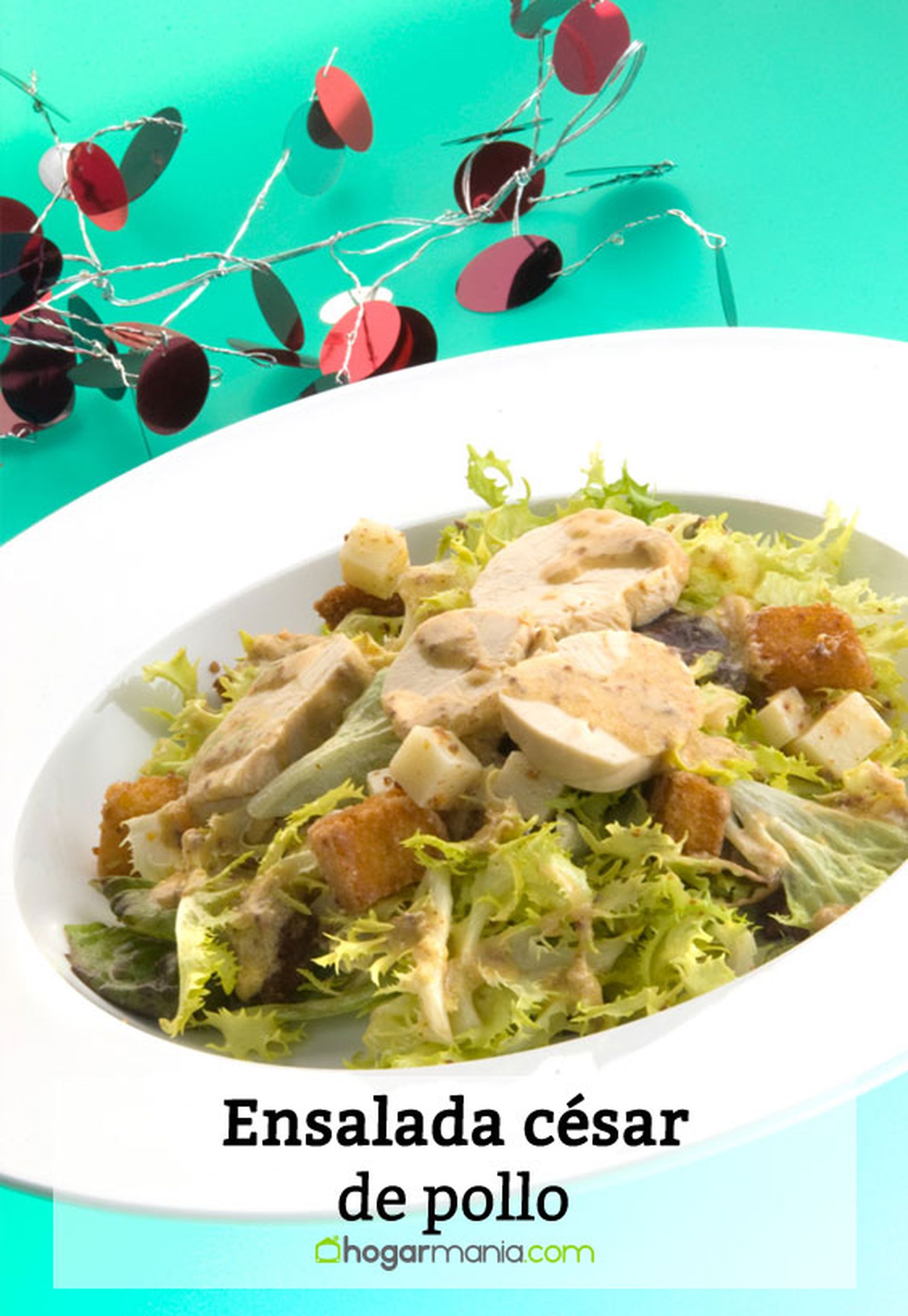ensalada cesar pollo pin