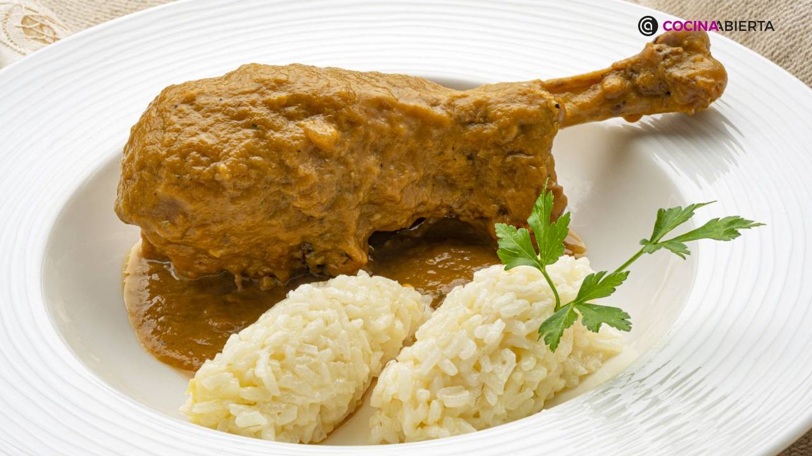 muslos pavo guisados