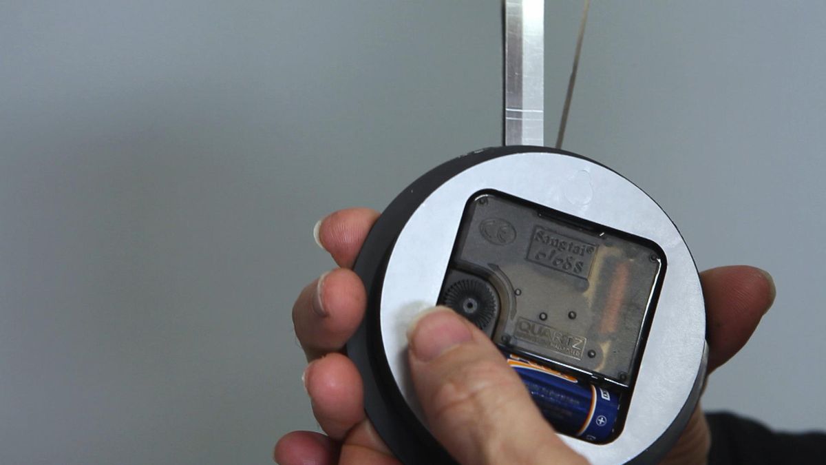 Reloj decorativo de pared paso 5