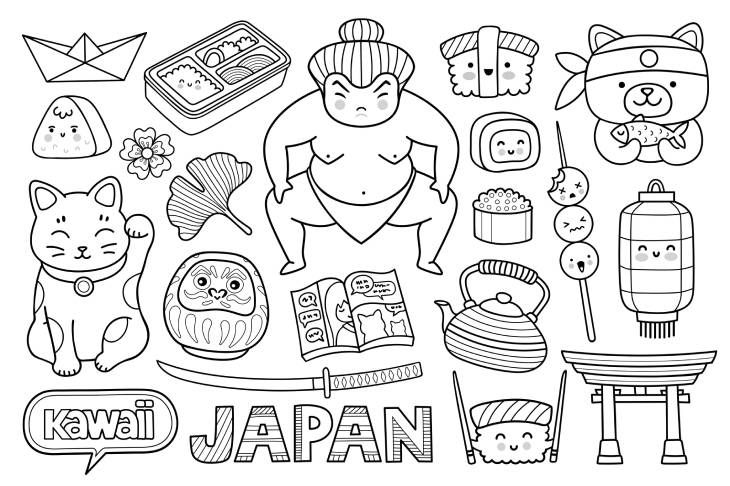 dibujos japoneses kawaii 1