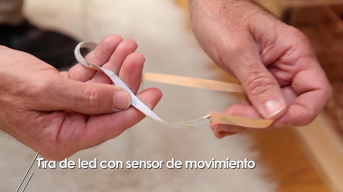 Como instalar tira de led con sensor de movimiento paso 2