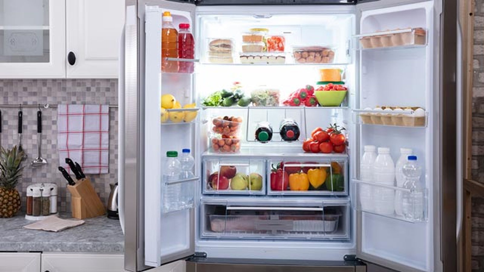 diez trucos para ordenar la cocina nevera